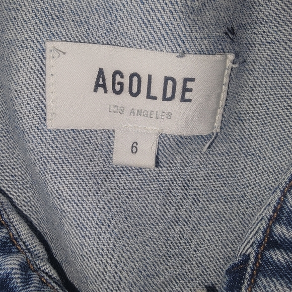 Agolde Mara Bow Leg Jumpsuit. Size 6. - Picture 12 of 16